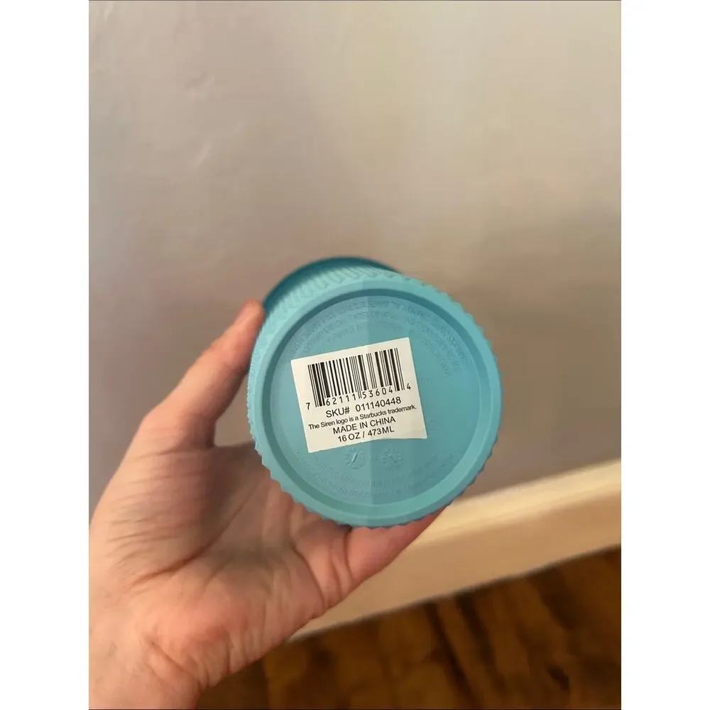 Starbucks blue Gradient Studded Cold Cup